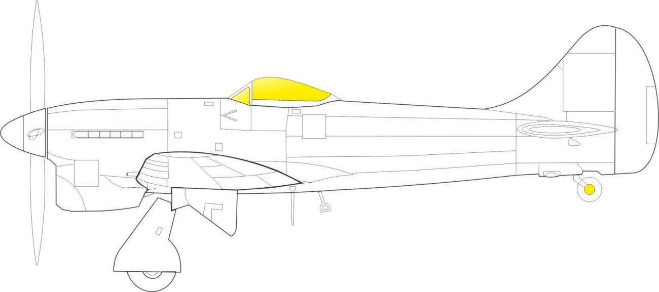 1:48 Hawker Tempest Mk.II TFace