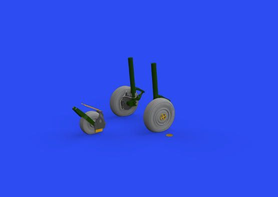 1:48 Su-27 wheels
