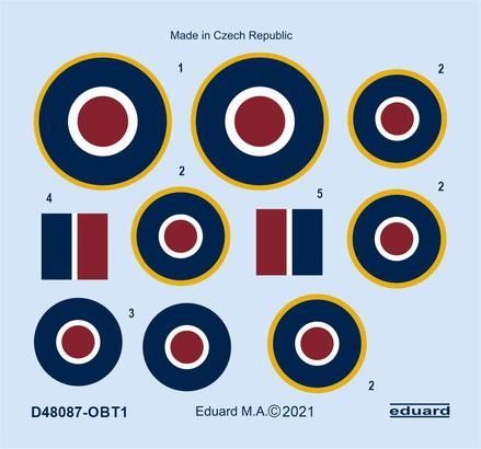 1:48 Tempest Mk.II roundels