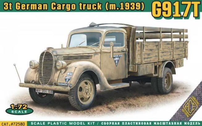 1:72 3t German Cargo Truck (m.1939) G917T