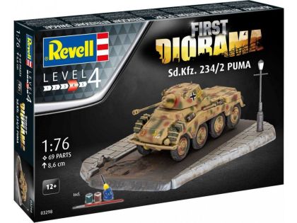 1:76 Sd.Kfz. 234/2 Puma - First Diorama Set