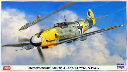 1:48 Messerschmitt Bf109F-4/Trop/R1 w/Gun Pac
