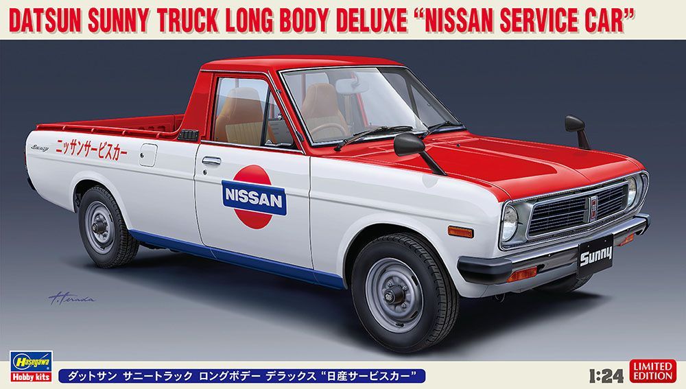 1:24 Datsun Sunny Truck Long Body Deluxe 