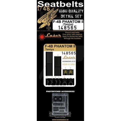 1:48 F4B PHANTOM II - SEATBELTS