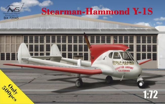 1:72 Stearman-Hammond Y-1S