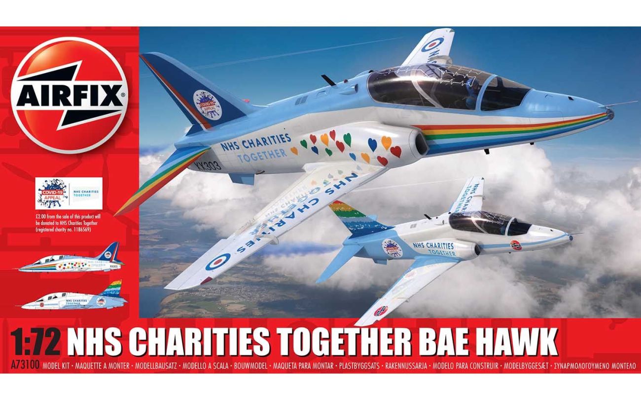 1:72 BAE Hawk NHS Livery - Competition Winning Design