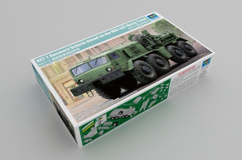 1:35 KET-T Recovery Vehicle based on the MAZ-537 Heavy Truck