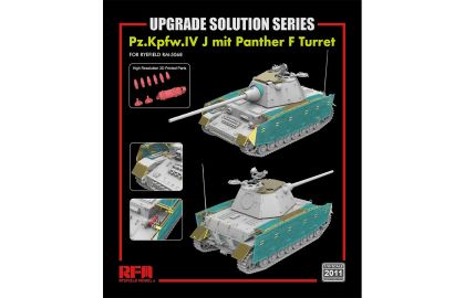 1:35 Upgrade set for 5068 Pz.Kpfw.IV J mit Panther F Turret