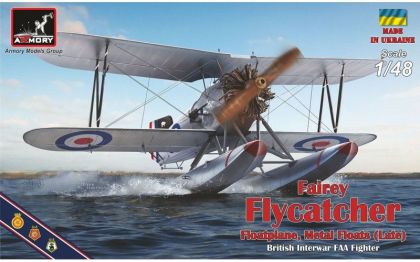 1:48 1/48 Fairey Flycatcher British Interwar FAA Floatplane Fighter, Late (Metal)