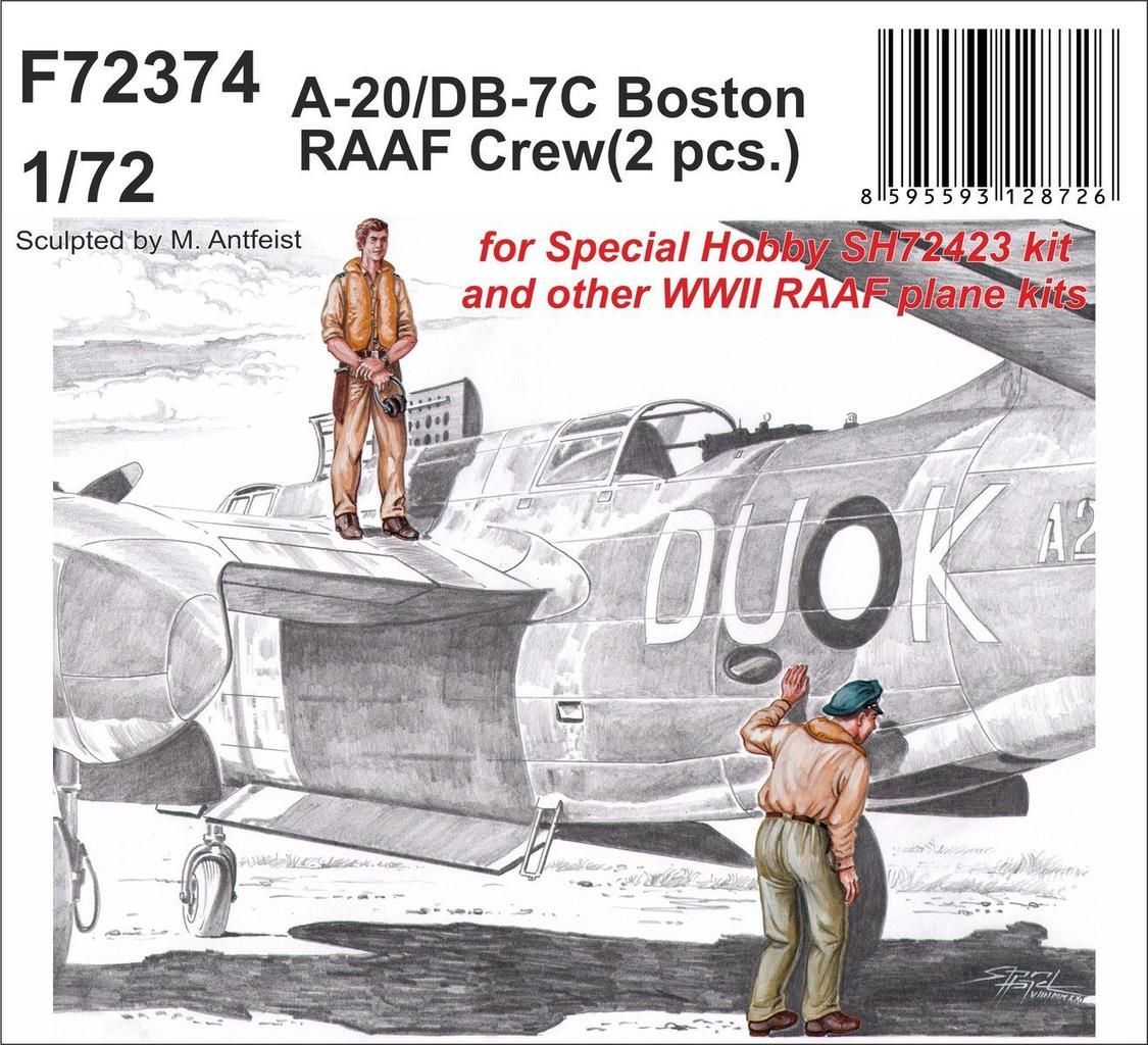 1:72 A-20/DB-7C Boston RAAF Crew
