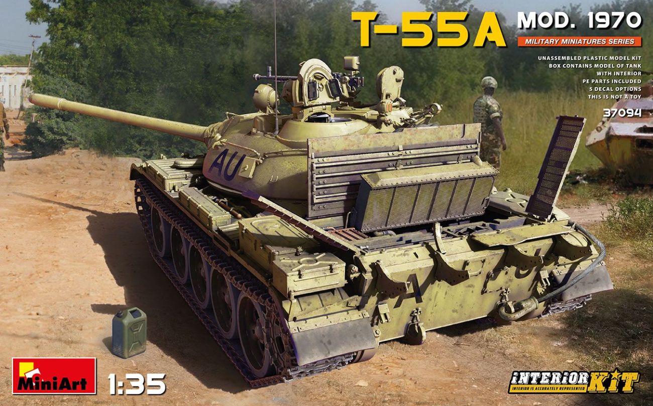 1:35 T-55A MOD. 1970 INTERIOR KIT
