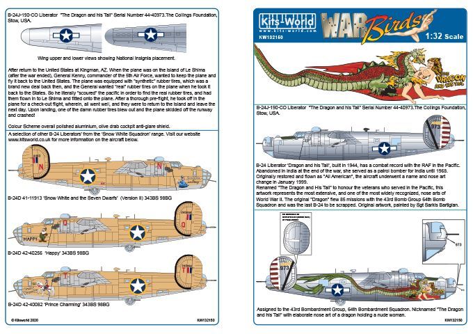 1:32 B-24J Liberator 'Dragon and His Tail'