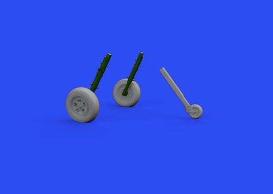 1:48 Spitfire Mk. V wheels