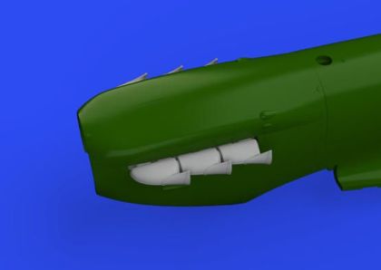 1:48 Spitfire Mk. V three-stacks exhausts fishtail