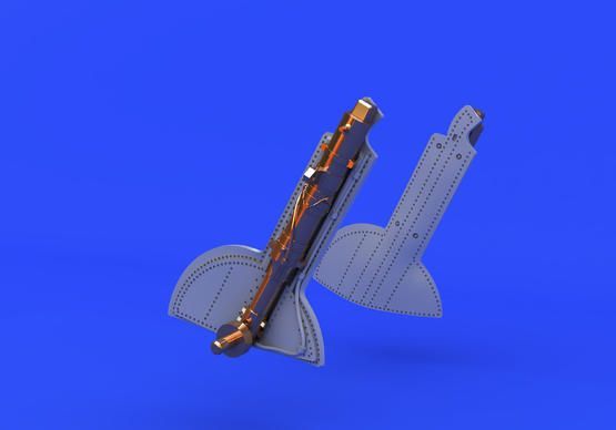 1:48 Spitfire Mk. Vc undercarriage legs BRONZE