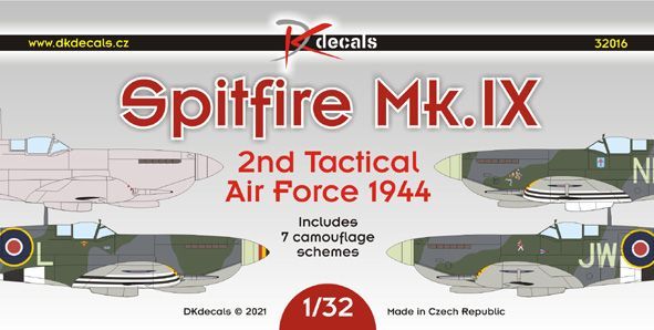 1:32 Supermarine Spitfire Mk.IX 2nd TAF 1944