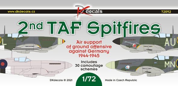 1:72 2nd TAF Spitfires