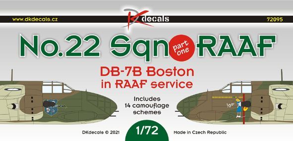 1:72 No.22 Sq. RAAF (DB-7B), Pt.1