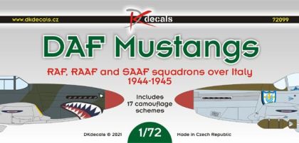 1:72 DAF Mustangs - RAF, RAAF and SAAF squadrons over Italy 1944-45