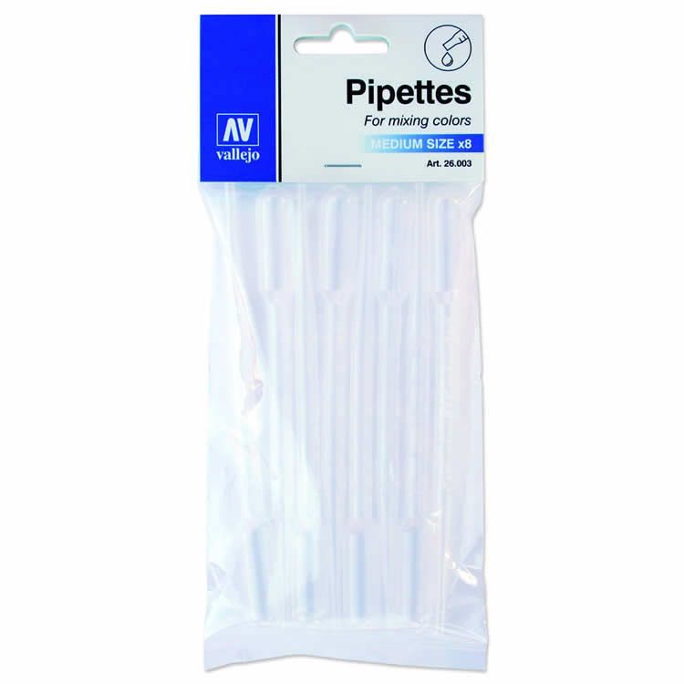 Pipettes Medium 3ml 8 Pack