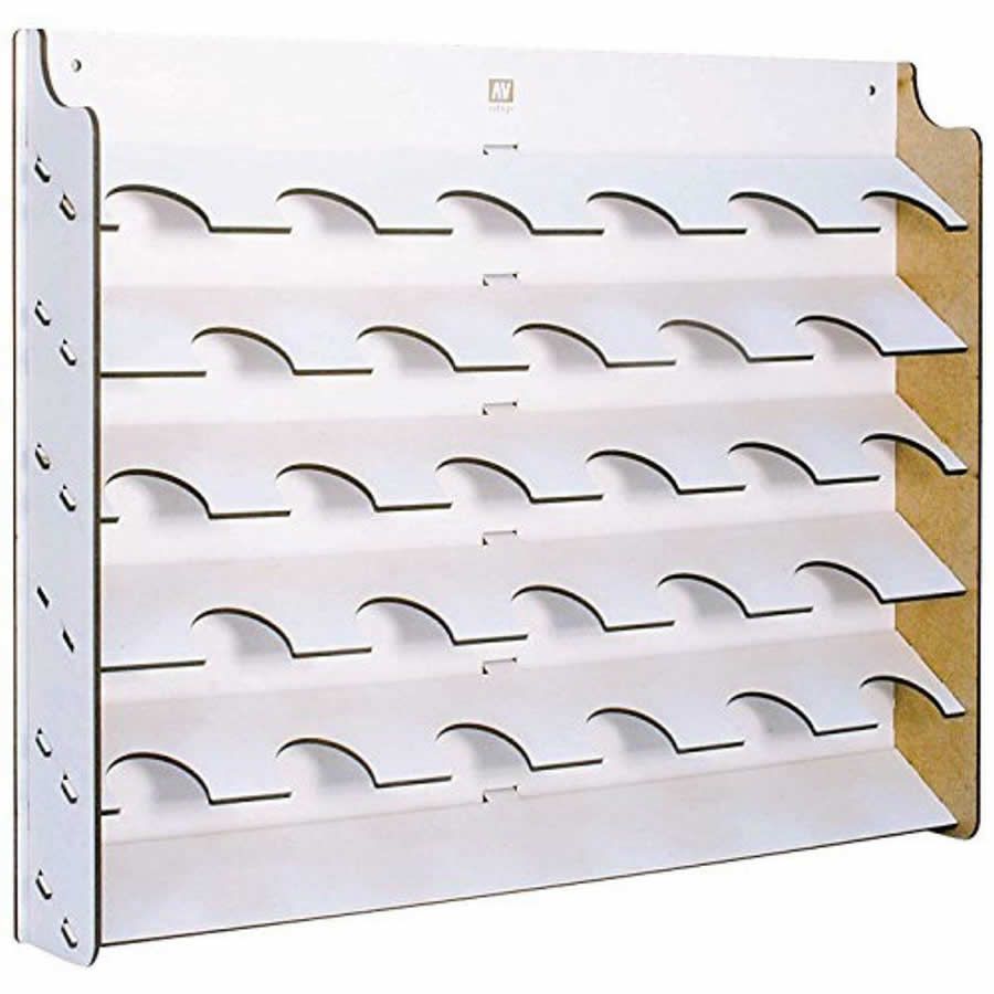 Wall Mount Display Rack For 35 and 60ml Bottles Vallejo