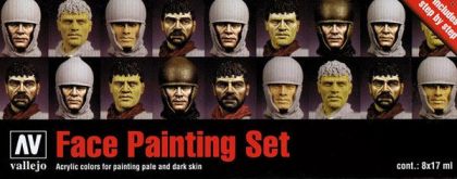 Model Color - Faces Painting Set