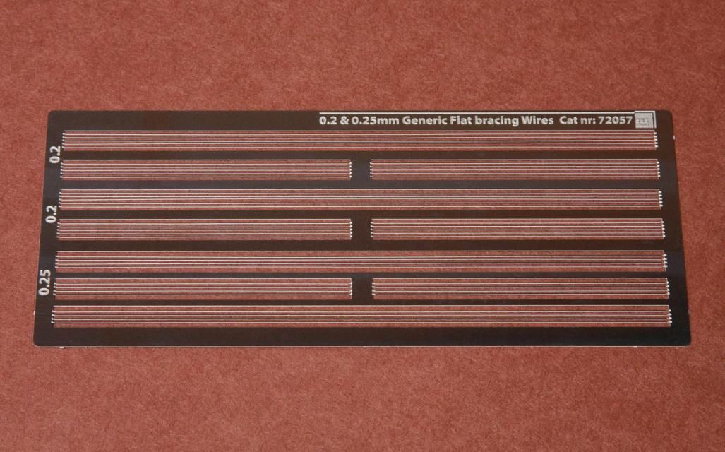1:72 Generic Flat Rigging wires (0.2-0.25 mm)