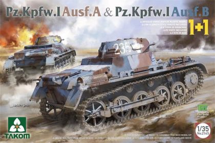 1:35 Pz.Kpfw. I Ausf. A & Pz.Kpfw. I Ausf. B 1+1
