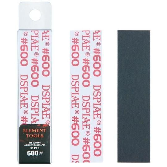 #600 Grit Adhesive Sandpaper 90mm x 22mm for AT-MA - 30 pcs