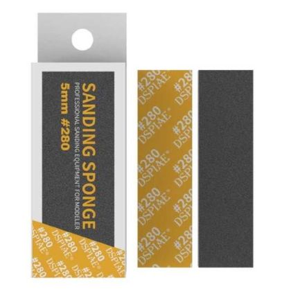 Hobby Sanding Sponge #280 Grit 5mm 5pc