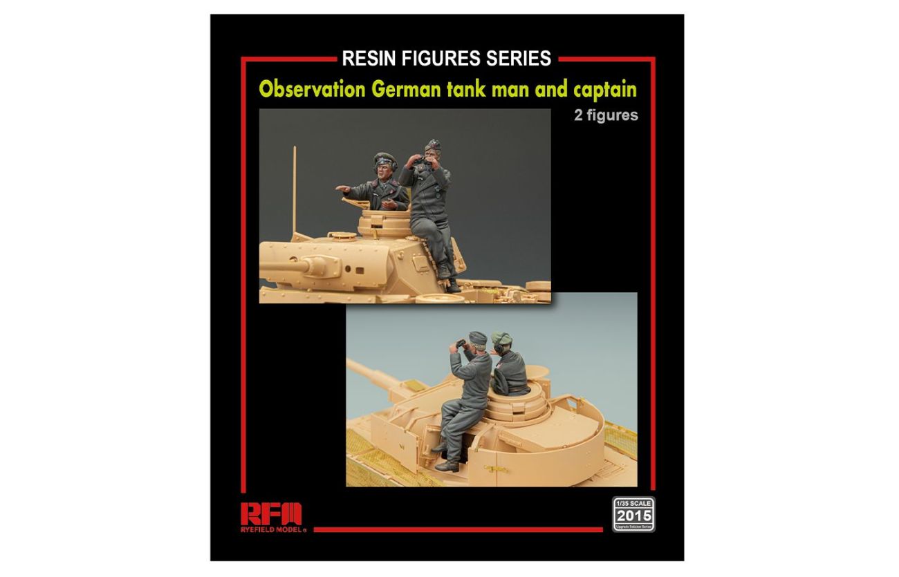 1:35 Observation German Tankman and captain