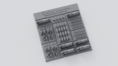 1:35 DETAIL SET FOR STUG. III G LATE, FOR 4 VEHICLES