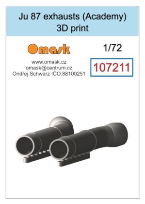 1:72 Ju 87 exhaust (Academy) 3D print