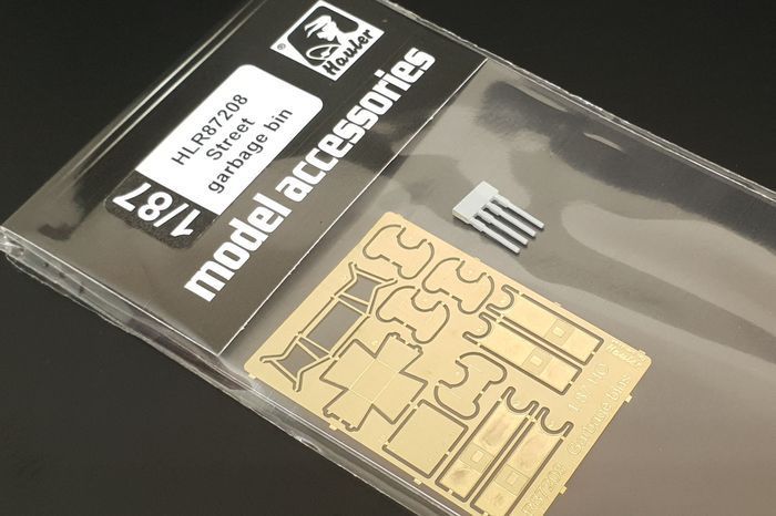 1:87 Street garbage bin (5pcs)