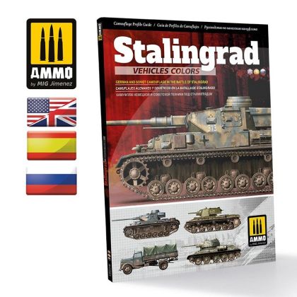 Stalingrad Vehicles Colors - German and Russian Camouflages in the Battle of Stalingrad (Multilingua