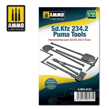 1:35 Sd.Kfz 234/2 Puma Tools