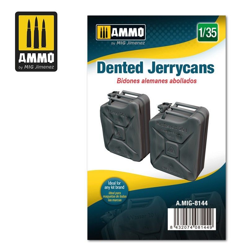 1:35 Dented Jerrycans