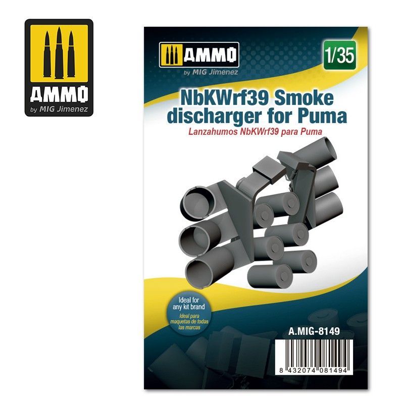 1:35 NbKWrf 39 Smoke Discharger for Puma