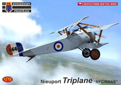1:72 Nieuport Triplane „RFC/RNAS“