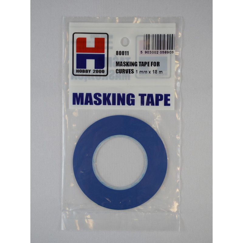 Masking Tape For Curves 1mm x 18m