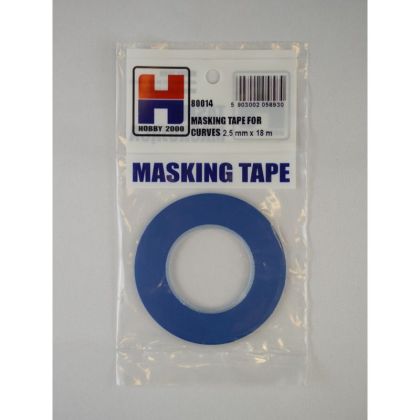 Masking Tape For Curves 2,5mm x 18m