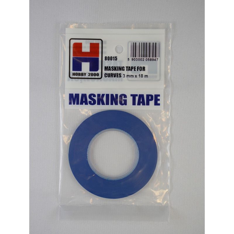 Masking Tape For Curves 3mm x 18m