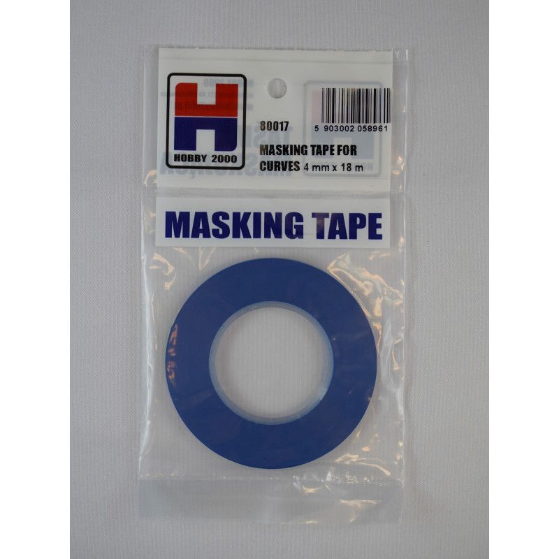 Masking Tape For Curves 4mm x 18m