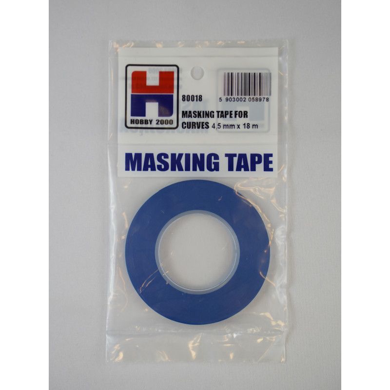 Masking Tape For Curves 4,5mm x 18m