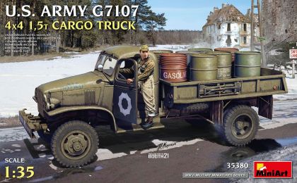 1:35 U.S. ARMY G7107 4X4 1,5t CARGO TRUCK