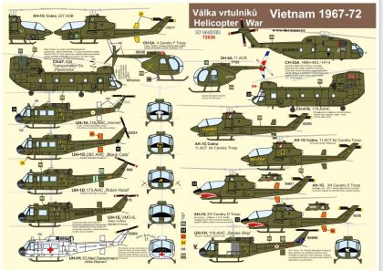 1:72 Helicopter War Vietnam 1967 - 72