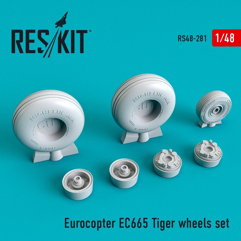 1:48 Eurocopter EC665 Tiger wheels set Revell