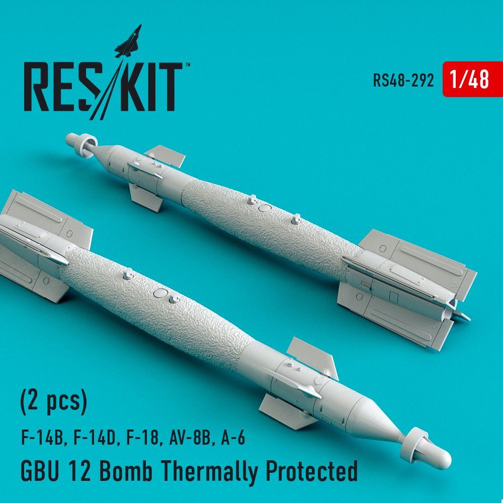 1:48 GBU 12 Bomb Thermally Protected (2 pcs)