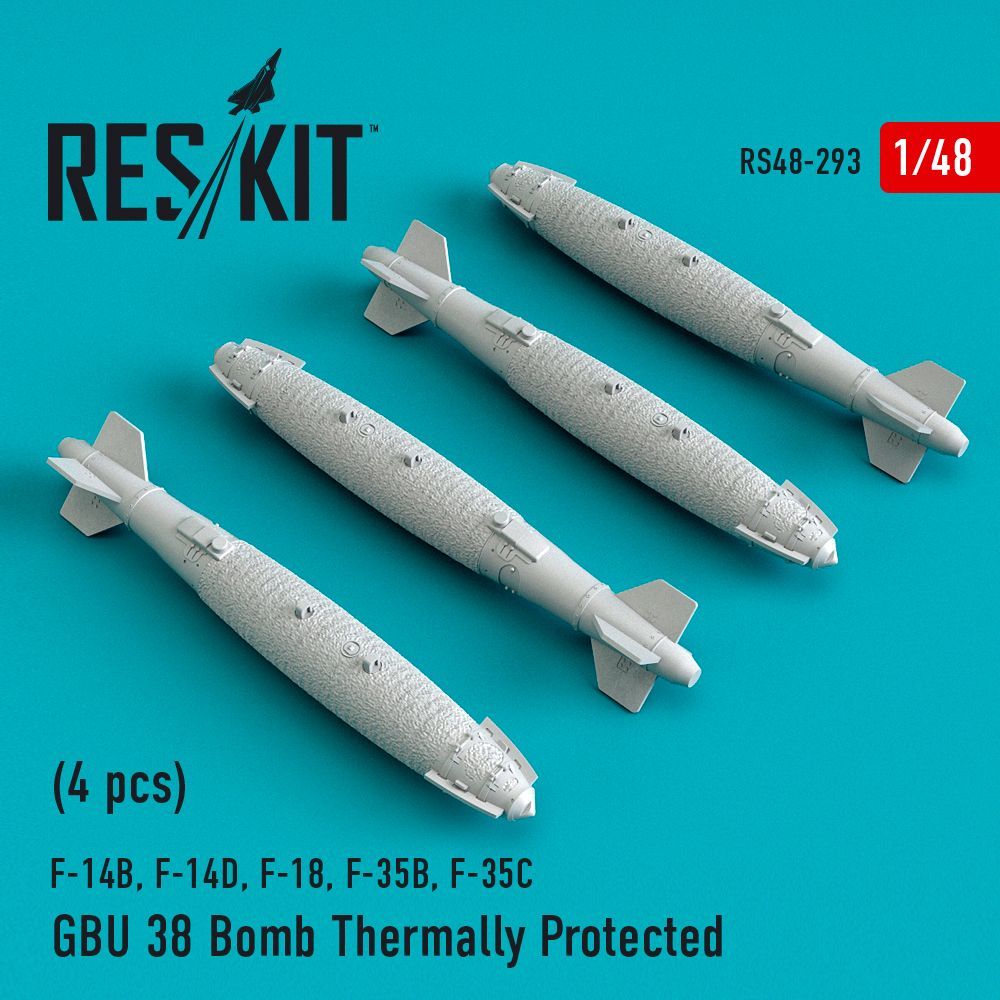 1:48 GBU 38 Bomb Thermally Protected (4 pcs)