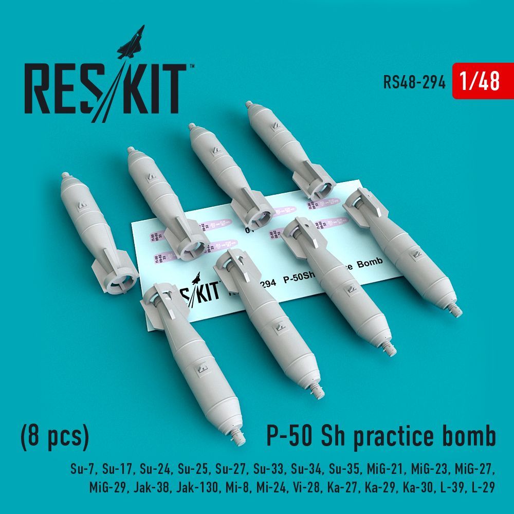 1:48 P-50 SH practice bomb (8 pcs)